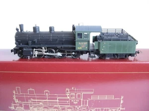 WK28* BEMO H0m 1290 117 Dampflok G 4/5 "107" RhB DC OVP - Picture 1 of 11