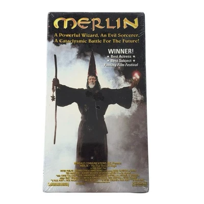 Merlin The Most Magical Adventure Of All Time 1992 VHS - Image 1 of 4