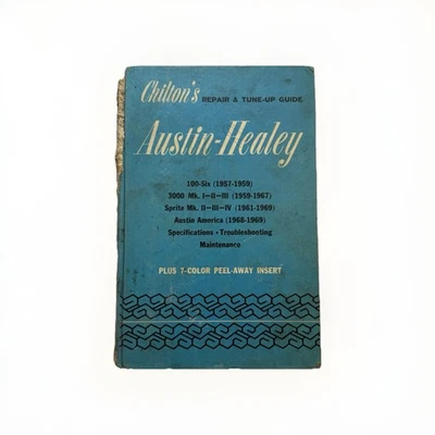 Guía del motor manual de reparación de servicio de taller Austin-Healey 1950-1969 Foto 1 de 4