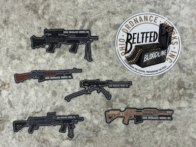 SHOT Show/NRA Show Ohio Ordnance Works Sticker Lot (6 Stickers), NEW/FREE SHIP! - Image 1 of 2