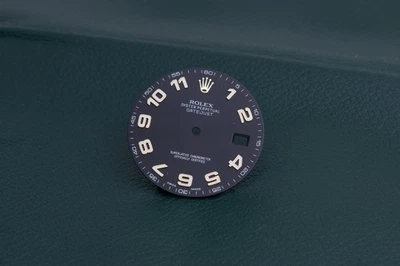 劳力士 Datejust 41 黑色阿拉伯表盘(划痕)适用于 116333 FCD27355 型号 — 第 1/2 张图片