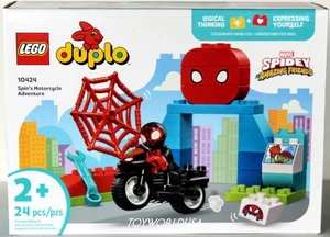 Lego #10424 DUPLO Spin's Motorcycle Adventure Preschool Building Toy Set - Picture 1 of 1