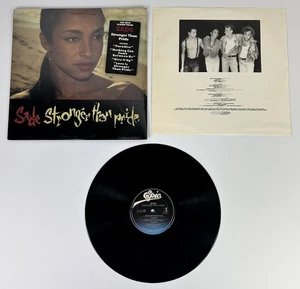 Sade Stronger Than Pride Vinyl LP 1988 Epic Records E44210 R&B - Imagen 1 de 10