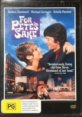 For Pete's Sake (Classic 1974 Barbra Streisand, M. Sarrazin) Region 4 DVD AS NEW - image 1 of 3