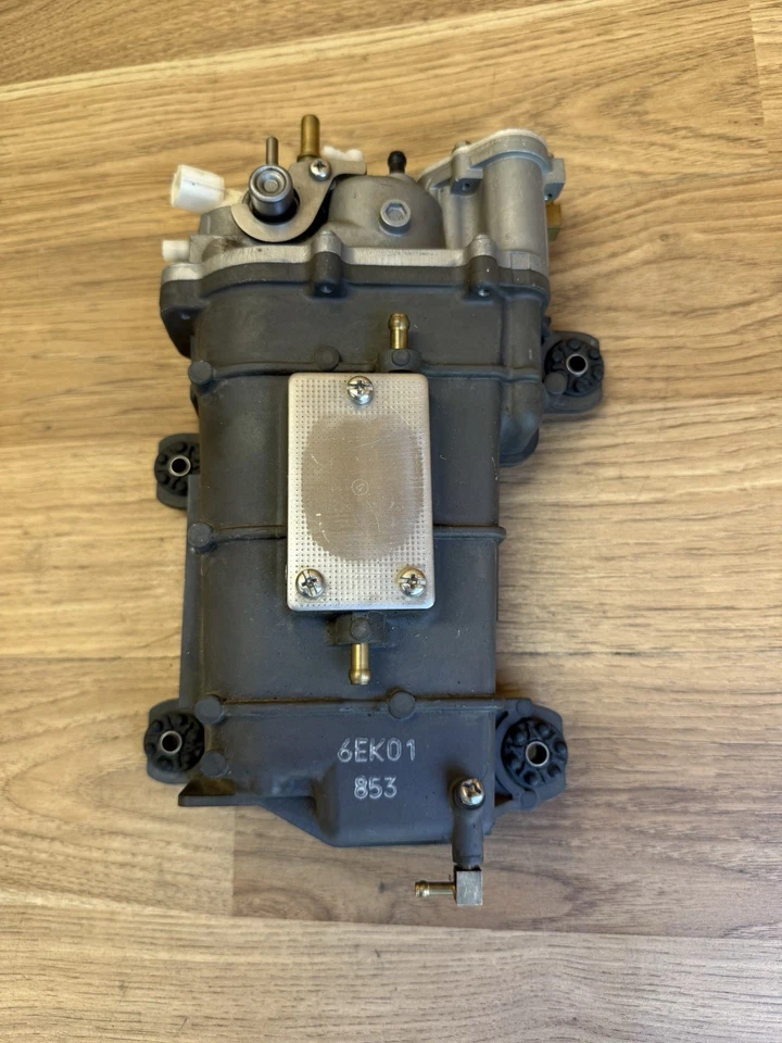 115 hp Yamaha 4 stroke Float Chamber assembly 6EK-14180-01-00 2016-2021 OEM - Image 1 of 4