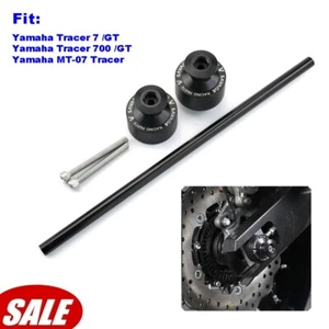 For Yamaha MT-07 Tracer Rear Swingarm Spools Slider Paddock Stand Bobbins Screw - Foto 1 di 15