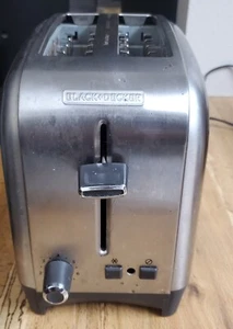 Black & Decker BD 2-Slice Extra Wide Slot Toaster SS Silver - Picture 1 of 6