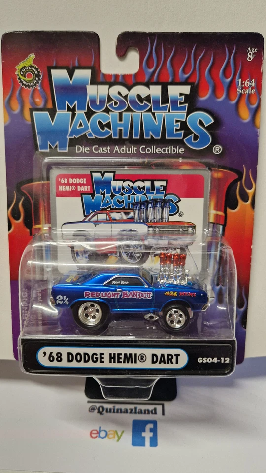 Muscle Machines 2004 Originals '68 dodge hemi dart (NG12) - Immagine 1 di 3