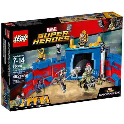 Lego Thor vs. Hulk: Arena Clash 76088 Super Heroes Minifigure Building Set - Image 1 of 4