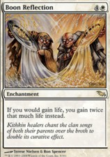 Japanese Boon Reflection ~ Near Mint Shadowmoor Foreign MTG Magic UltimateMTG Wh