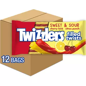 Bolsas de caramelos agridulces Filled Twists, 11 OZ (12 unidades) - Imagen 1 de 12