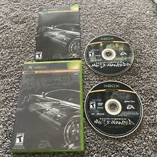 Need for Speed: Most Wanted-Black Edition (Microsoft Xbox, 2005) CIB FREE SHIP