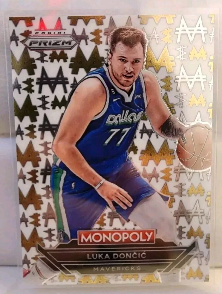 2023-24 Panini Prizm Monopoly Millionaire White Luka Doncic Ultra Rare