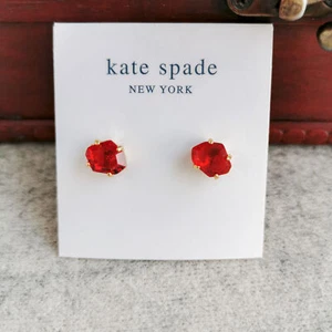 Kate Spade Stud Earrings - Treasure Trove Gold Pink Sand
