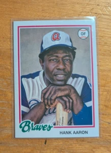 2022 Topps Archives #173 Hank Aaron 1978 Braves - Picture 1 of 1