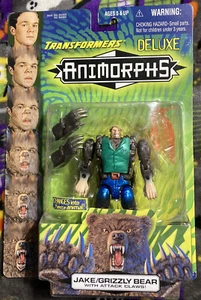 * NiP Transformers Deluxe Animorphs JAKE GRIZZLY BEAR Figure Hasbro 1998 Vtg NEW - Picture 1 of 6