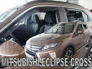 IN CHANNEL RAIN GUARDS FOR MITSUBISHI ECLIPSE CROSSE (FRONT AND REAR) 2018-2024 - Picture 1 of 2