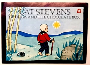 CAT STEVENS BUDDA & CHOCOLATE BOX 1974 ORIGINAL UK PROMO STICKER UNUSED (Yusuf) - Picture 1 of 2