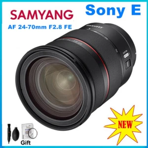 Lente zoom de enfoque automático SAMYANG AF 24-70 mm F2,8 FE marco completo para Sony E Mount DSLR - Imagen 1 de 12