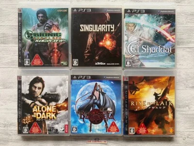 SONY PS3 BIONIC COMMANDO & Singularity & Alone in the Dark Bayonetta &El Shaddai - Image 1 of 4
