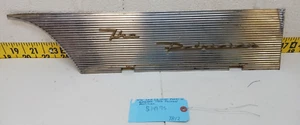 Used OEM LH Fender Trim Panel w/ Emblem 1956 Packard Patrician (TB12) - Picture 1 of 12