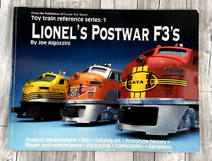 Lionel's Postwar F3'S Toy Train Reference Series 1 Joe Algozzini, Greenberg Book