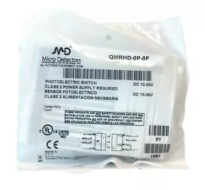 AutomationDirect QMRHD-0P-0F 10-30 VDC Photoelectric Through-Beam Sensor Pair - Picture 1 of 3