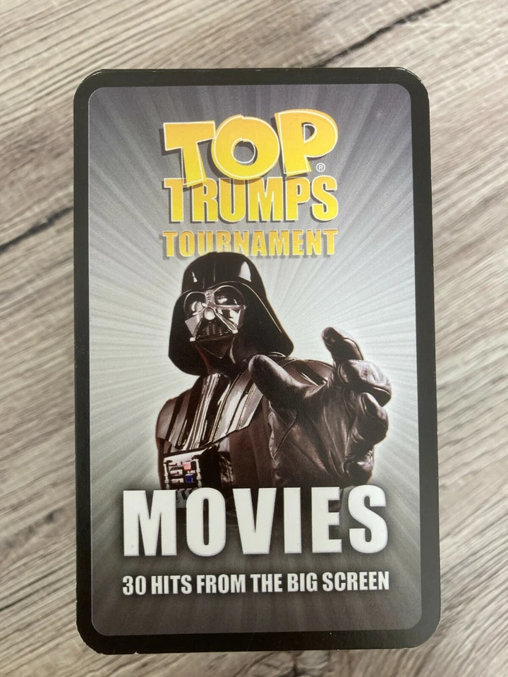 Top Trumps Cards Tournament Movies Pick Your own Music Trading Trump Card - Image 1 of 1