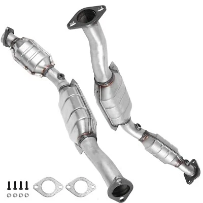 Left Right For 2002-2011 Ford Crown Victoria 4.6L Catalytic Converter Highflow - Image 1 of 4