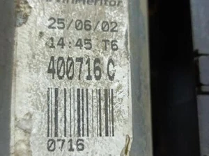 60805550 elevalunas delantero izquierdo para RENAULT MEGANE II 2002 161311 - Imagen 1 de 4