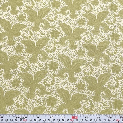 Shangri-la by 3 Sisters for Moda Floral Paisley Cotton Fabric HALF YARD Remnant - Image 1 of 2