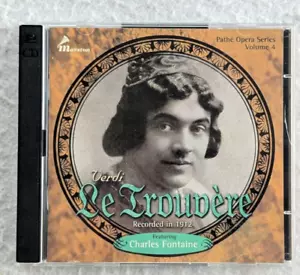 Verdi: Le Trouvere - 2 CD Set - Charles Fontaine - Aufnahme 1912 - Marston - Bild 1 von 2