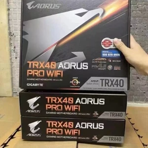 GIGABYTE TRX40 AORUS PRO WIFI AMD TRX40 Socket sTRX4 DDR4 ATX Motherboard - Picture 1 of 4