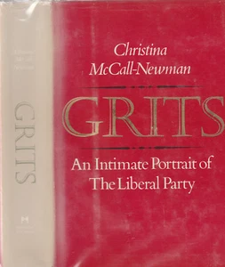 GRITS: RETRATO DEL PARTIDO LIBERAL (1982) CHRISTINA MCCALL-NEWMAN, ILUSTRADO - Imagen 1 de 1