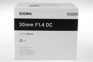SIGMA 30mm f/1,4 DC HSM Art para Canon EF - SNr: 55325879 - Imagen 1 de 4