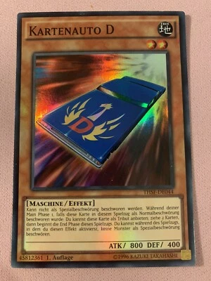 Yu-Gi-Oh! Cardcar D THSF-EN044 DE044 Super Rare 1st Near Mint German - Image 1 of 2