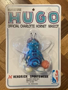 Charlotte Hornets NBA Miniature Hugo Mascot Collectible Rare 1989 NIB Unopened - Picture 1 of 12