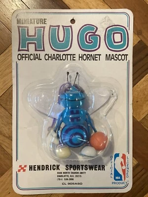 Charlotte Hornets NBA Miniatura Hugo Mascota Coleccionable Raro 1989 Nuevo en Caja Sin Abrir Foto 1 de 4