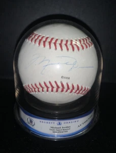 Michael Jordan Signed Rawlings Southern League Baseball BAS Encap'd Auto Ball - Picture 1 of 12