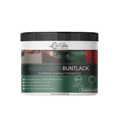 Buntlack Lack Innen Außen Glänzend Holz Metall Holzlack Möbelfarbe Möbellack - Bild 1 von 4