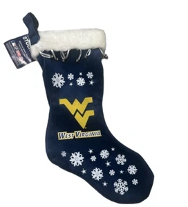 NCAA West Virginia Mountaineers Holiday Stocking - Picture 1 of 1
