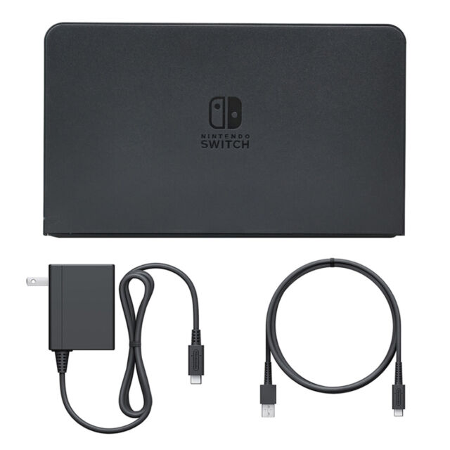 Estación de cargador para Nintendo Switch Joy Con y para controladores Pro  Base de carga con enchufe USB 2.0 y puertos, solo para Nintendo Switch Pro