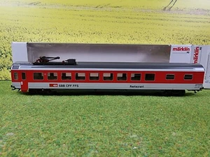 Märklin H0 4217 Speisewagen Restaurant der SBB CFF FFS OVP / X01 - Bild 1 von 6