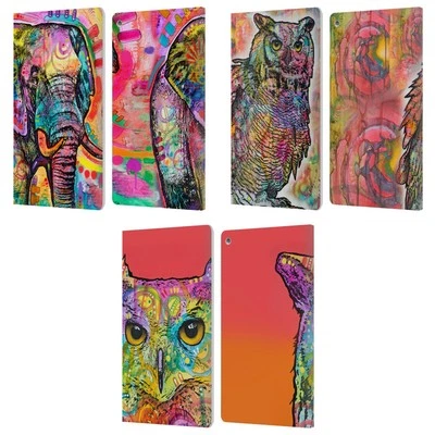 OFFICIAL DEAN RUSSO WILDLIFE 2 LEATHER BOOK WALLET CASE COVER FOR AMAZON FIRE - Image 1 of 4