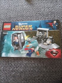 LEGO SUPER HEROES #76009 SUPERMAN LEGO INSTRUCTION MANUAL ONLY,,LOOK 