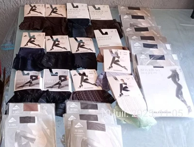 Extra ! 25 Paires Bas Autofixants Calzedonia Neufs Foto 1 de 4