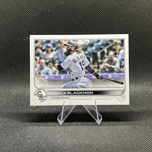 Charlie Blackmon #352 - 2022 Topps Series 2 Colorado Rockies - Picture 1 of 2