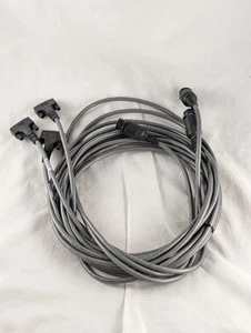 3x Raytheon JPS 5961-261002-00 ACU cavo di uscita radio 13 piedi DB15 maschio e CPC maschio - Foto 1 di 11