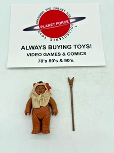 Figura Paploo 1984 Completa De Colección Star Wars ROTJ Ewok Todo Original - Imagen 1 de 2