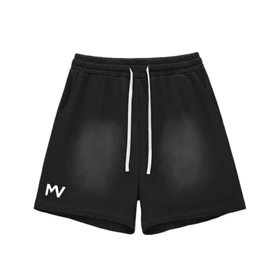 Sun Fade Raw Edge MV Cotton Shorts - Image 1 of 4
